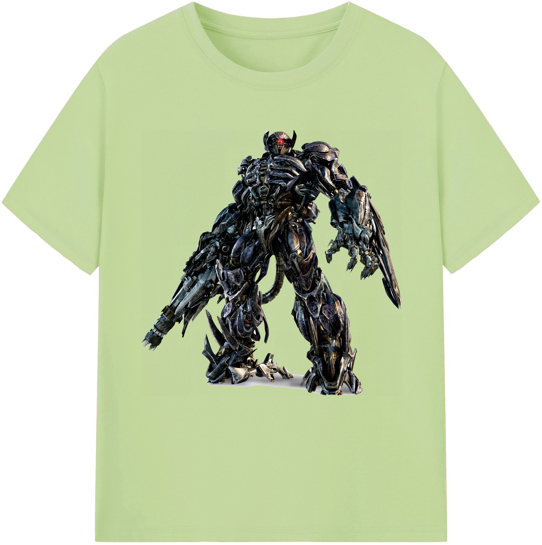 （画像用） Transformers トランスフォーマー 綿100％半袖Tシャツ（フロントプリント）